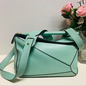 Sold!!! || Loewe || Small Puzzle in Minty Green